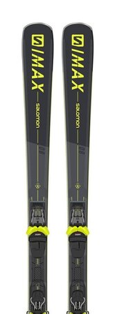Lyže Salomon E S/Max 8 + M11 GW L80 Gy/Ye/Bk 21/22
