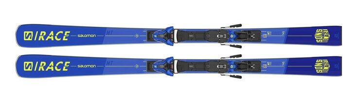Lyže Salomon E S/Race MT + Z12 GW F80 Bl/Ye 20/21