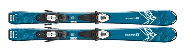 Lyže Salomon L QST Max Jr S + C5 GW J75 Bl/W 21/22