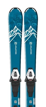 Lyže Salomon L QST Max Jr S + C5 GW J75 Bl/W 21/22
