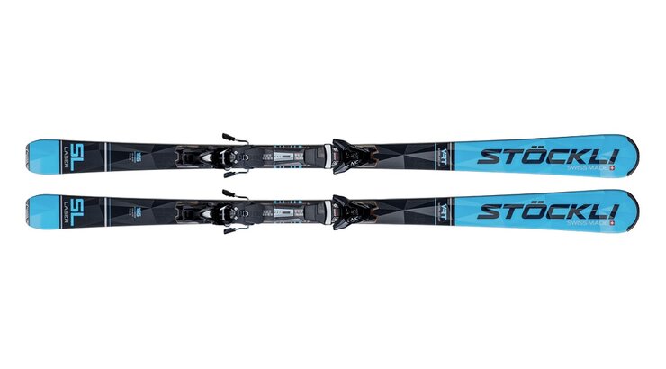 Lyže Stöckli Laser SL FF Black D20 + Salomon M12 Black/Matt/Shine 19/20