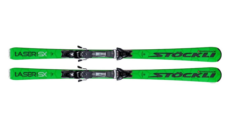 Lyže Stöckli Laser SX SRT Speed D20 + Salomon SRT 12 Green/Black 19/20