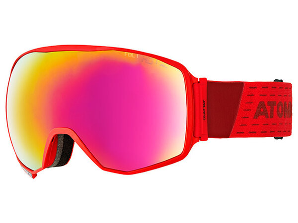 Lyžiarske okuliare Atomic Count 360° HD Red 19/20