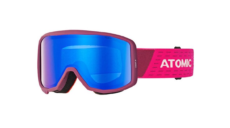 Lyžiarske okuliare Atomic Count Jr Cylindrical berry/pink 19/20