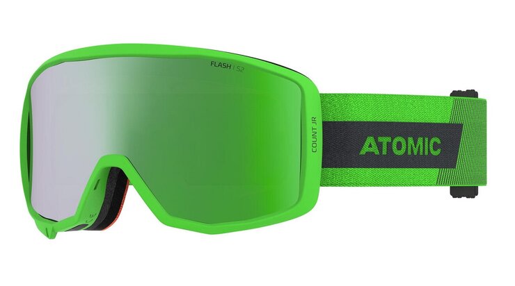 Lyžiarske okuliare Atomic Count Jr Cylindrical Green 20/21