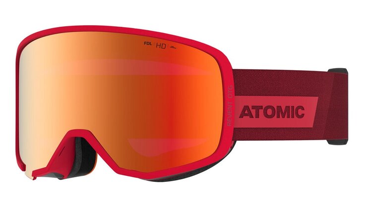 Lyžiarske okuliare Atomic Revent OTG HD Red