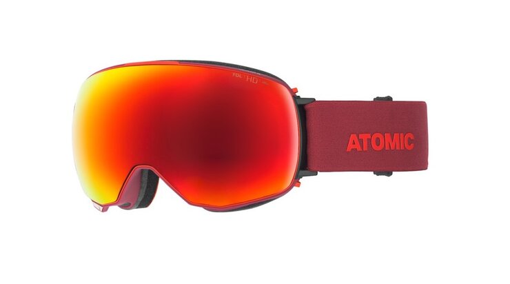 Lyžiarske okuliare Atomic Revent Q HD red 19/20