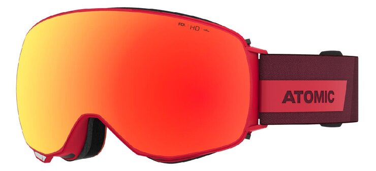Lyžiarske okuliare Atomic Revent Q HD Red
