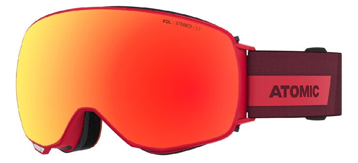 Lyžiarske okuliare Atomic Revent Q Stereo Red 20/21