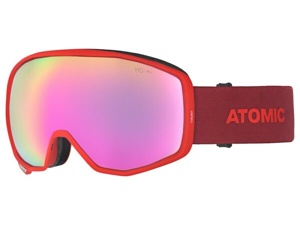 Lyžiarske okuliare Atomic Count HD Red 19/20