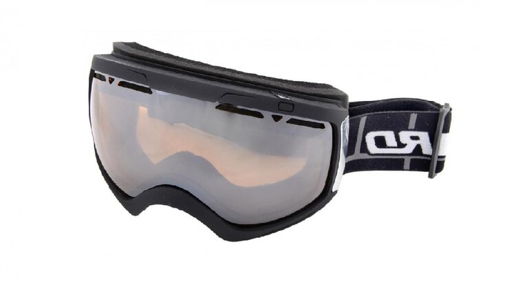 Lyžiarske okuliare Blizzard 918 MDAVZSO black matt, amber2, silver mirror 19/20