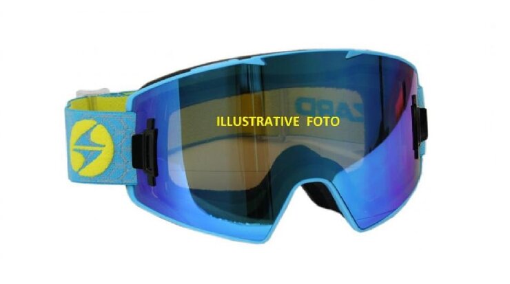 Lyžiarske okuliare Blizzard 927 Magnetic + Box bright blue matt, 1x orange + 1x smoke, silver mirror 19/20