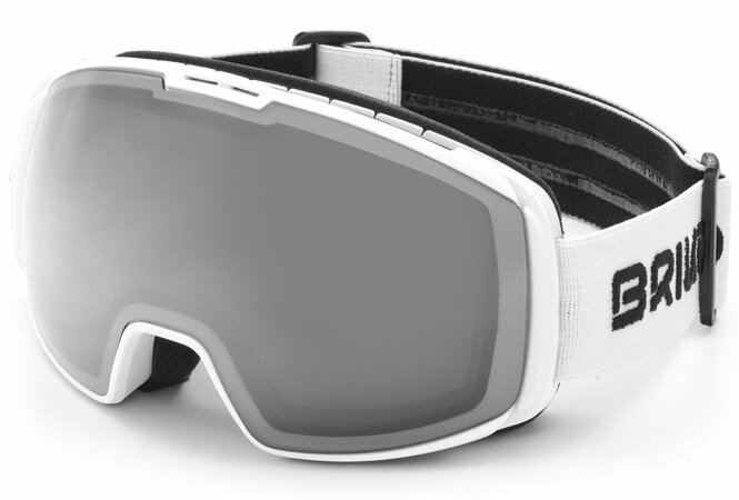 Lyžiarske okuliare Briko Nyira Free Fighter 7.6 OTG 947-SM2 matt white 19/20