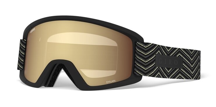 Lyžiarske okuliare Giro Dylan Black Zag Amber Gold/Yellow 20/21