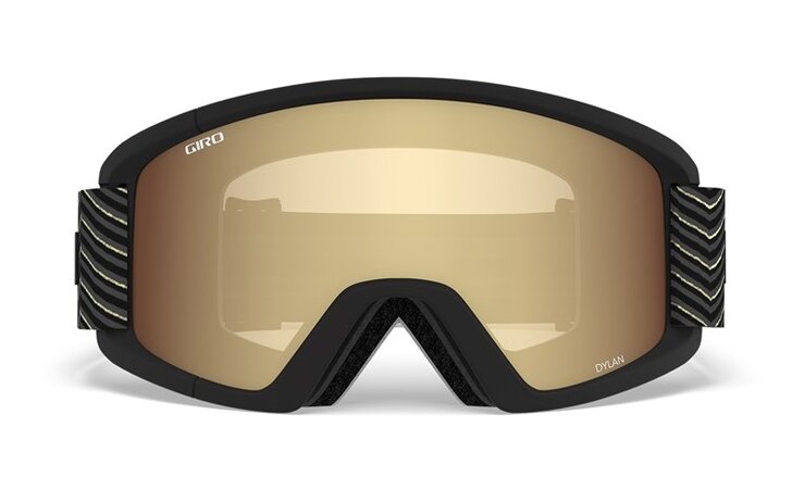 Lyžiarske okuliare Giro Dylan Black Zag Amber Gold/Yellow 20/21