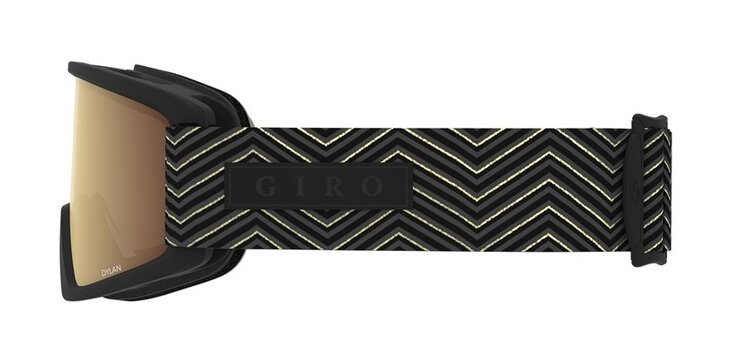 Lyžiarske okuliare Giro Dylan Black Zag Amber Gold/Yellow 20/21