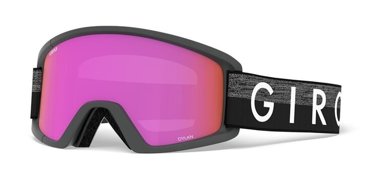 Lyžiarske okuliare Giro Dylan Grey Throwback Amber Pink/Yellow 20/21