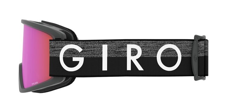 Lyžiarske okuliare Giro Dylan Grey Throwback Amber Pink/Yellow 20/21