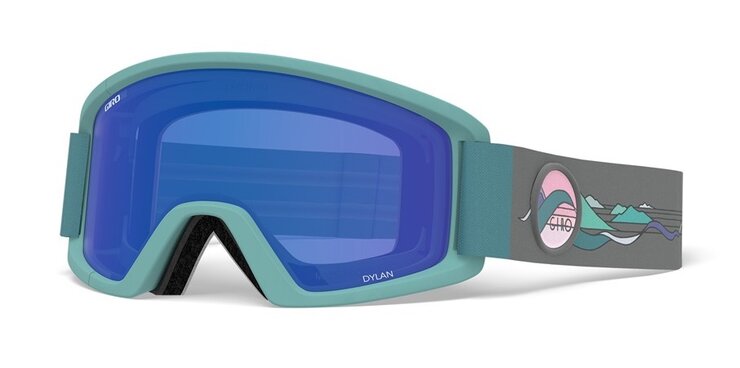 Lyžiarske okuliare Giro Dylan Hannah Eddy Grey Cobalt/Yellow 20/21