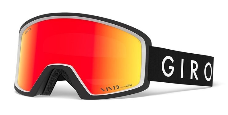 Lyžiarske okuliare Giro Blok Black/White Core Vivid Ember 20/21