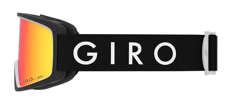 Lyžiarske okuliare Giro Blok Black/White Core Vivid Ember 20/21