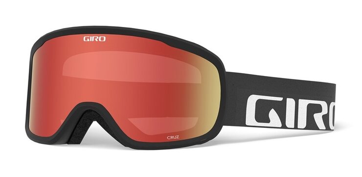Lyžiarske okuliare Giro Cruz Black Wordmark Amber Scarlet 20/21