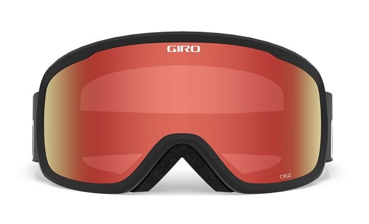 Lyžiarske okuliare Giro Cruz Black Wordmark Amber Scarlet 20/21