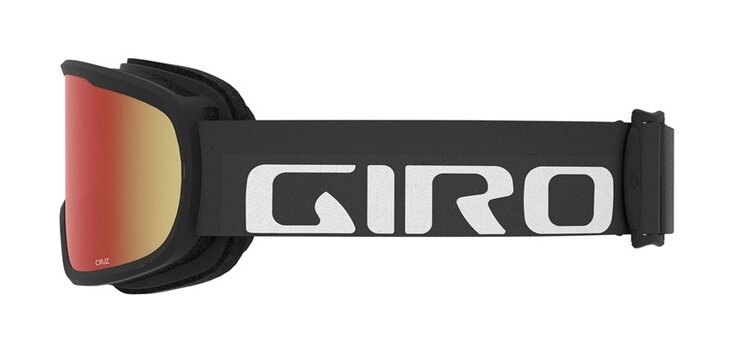 Lyžiarske okuliare Giro Cruz Black Wordmark Amber Scarlet 20/21
