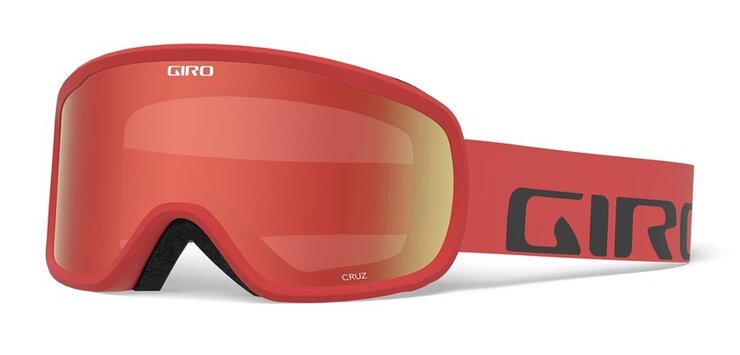 Lyžiarske okuliare Giro Cruz Red Wordmark Amber Scarlet 20/21