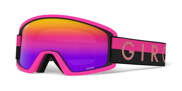 Lyžiarske okuliare Giro Dylan Black/Pink Throwback Rose Spectrum/Yellow 20/21