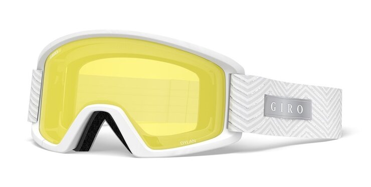 Lyžiarske okuliare Giro Dylan White Zag Amber Pink/Yellow 20/21