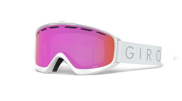 Lyžiarske okuliare Giro Index white core light amber pink 19/20