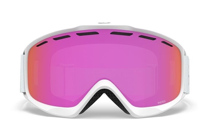 Lyžiarske okuliare Giro Index White Core Light Amber Pink 20/21