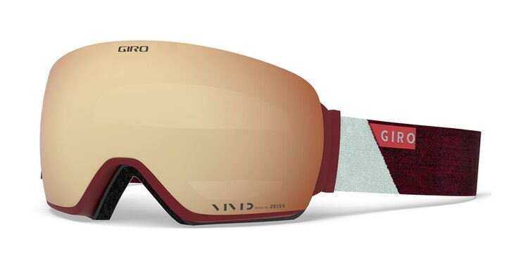 Lyžiarske okuliare Giro Lusi Scarlet/Grey Peak Vivid Copper/Vivid Infrared