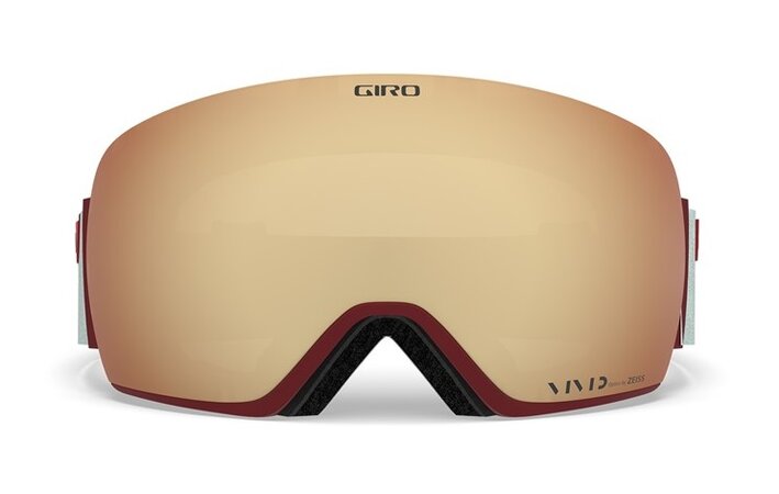 Lyžiarske okuliare Giro Lusi Scarlet/Grey Peak Vivid Copper/Vivid Infrared