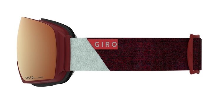 Lyžiarske okuliare Giro Lusi Scarlet/Grey Peak Vivid Copper/Vivid Infrared
