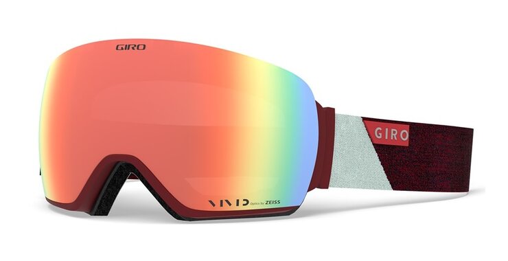 Lyžiarske okuliare Giro Lusi Scarlet/Grey Peak Vivid Copper/Vivid Infrared