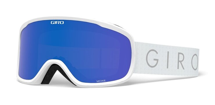 Lyžiarske okuliare Giro Moxie White Core Light Grey Cobalt/Yellow 20/21