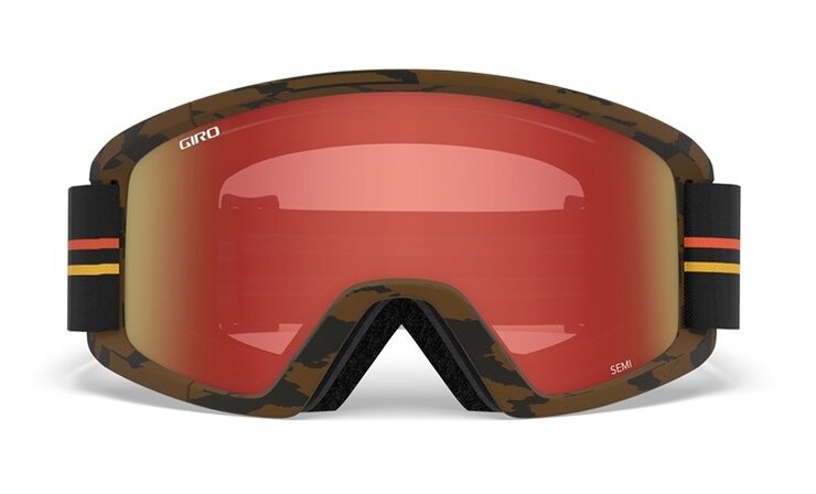 Lyžiarske okuliare Giro Semi GP Black/Orange Amber Scarlet/Yellow 20/21