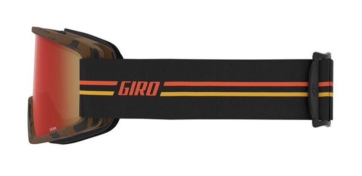 Lyžiarske okuliare Giro Semi GP Black/Orange Amber Scarlet/Yellow 20/21