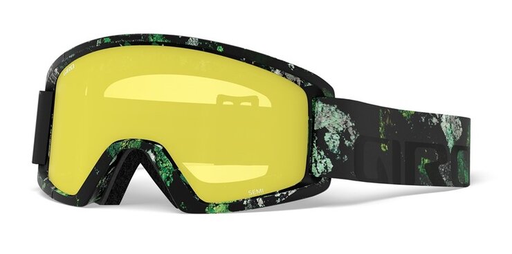 Lyžiarske okuliare Giro Semi Moss Ultra Black/Yellow 20/21