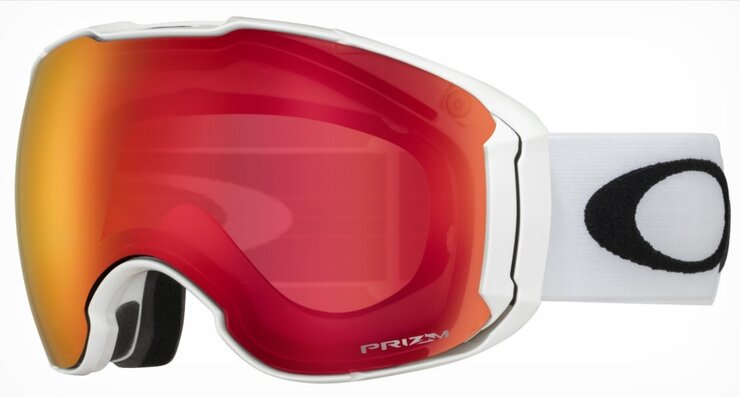 Lyžiarske okuliare OAKLEY Airbrake XL Pol Wht w/PrzmTorch&PrzmRose 19/20