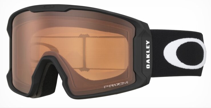 Lyžiarske okuliare OAKLEY Line Miner Mt Blk w/Prizm Persimmon 19/20