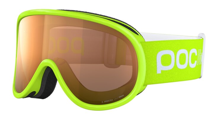 Lyžiarske okuliare POCito Retina Fluorescent Yellow/Green 20/21