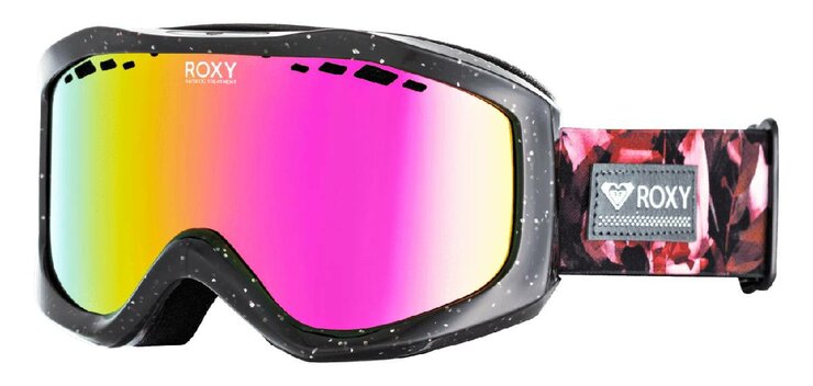 Lyžiarske okuliare Roxy Sunset JR True Black Blooming Party 20/21
