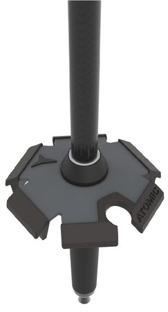 Lyžiarske palice Atomic AMT Carbon SQS Carbon Arc/Red