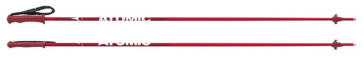 Lyžiarske palice Atomic AMT Jr Red