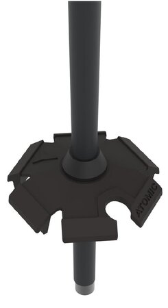 Lyžiarske palice Atomic AMT SQS W Grey/Mint Sorbet