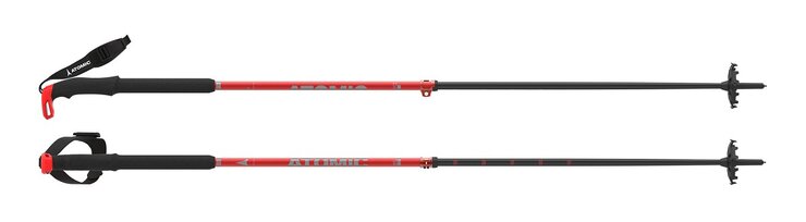 Skialpové palice Atomic BCT Touring Carbon SQS Red/Grey 21/22