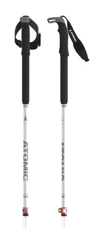 Skialpové palice Atomic BCT Touring SQS Silver/Grey 23/24 Skialpové palice Atomic BCT Touring SQS Silver/Grey 23/24